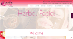 Desktop Screenshot of herbalbeautysalonny.com